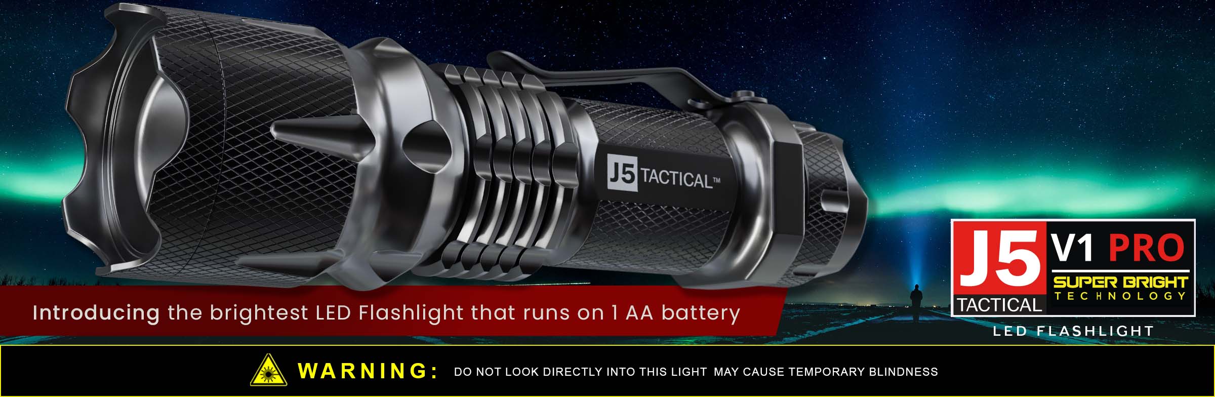 J5 Tactical Flashlights